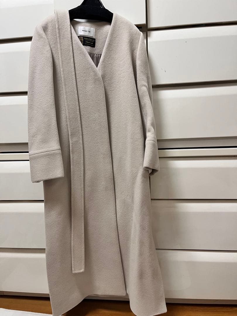 FRAY I.D アイボリー ロングコート サイズ0