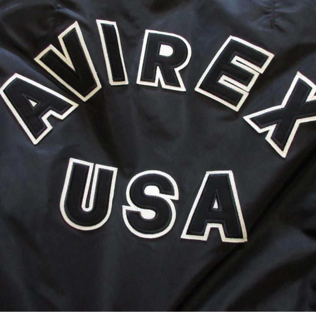 アーチロゴ　AVIREX　アヴィレックス　MA-1　フライトジャ