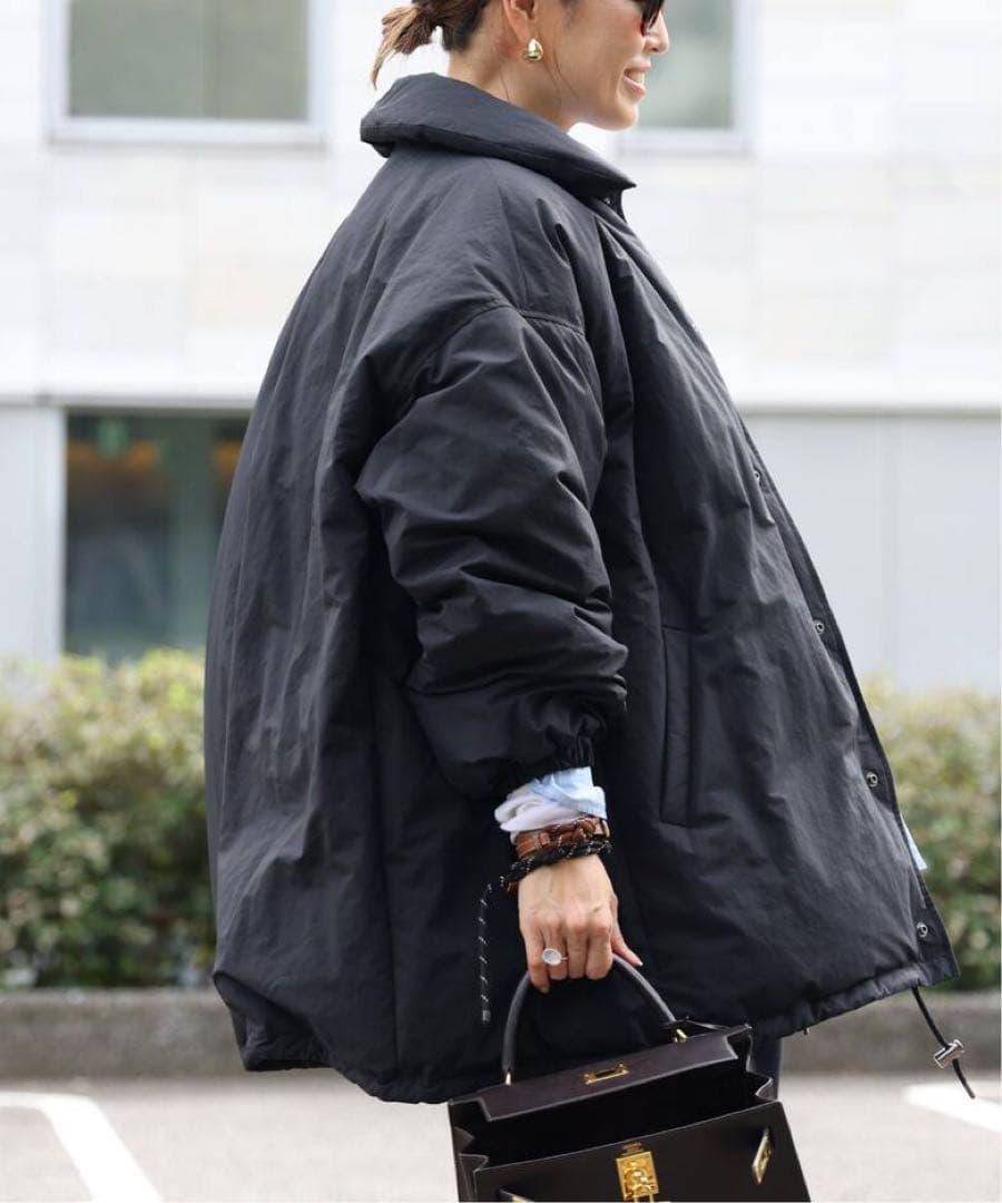 【CALUX/キャラクス】 PUFFER COACH JACKET