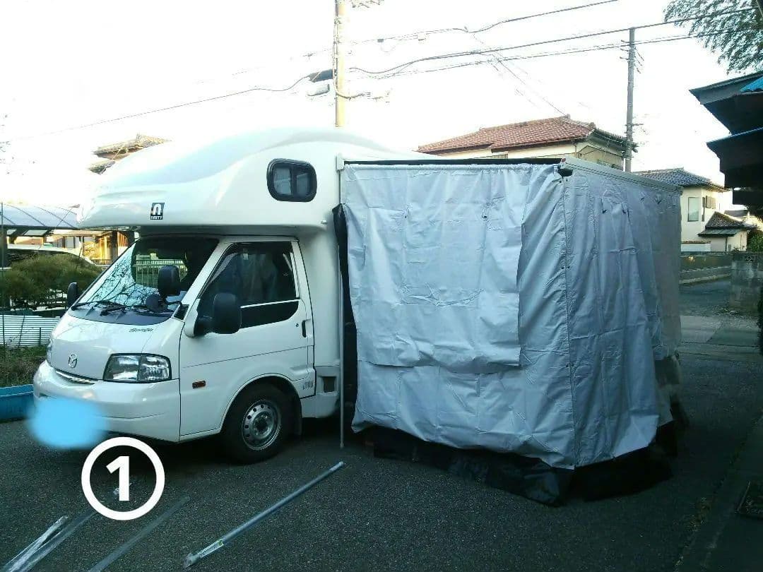 TACOS キャンピングカー　テントルームMiMie　キャンピングカー