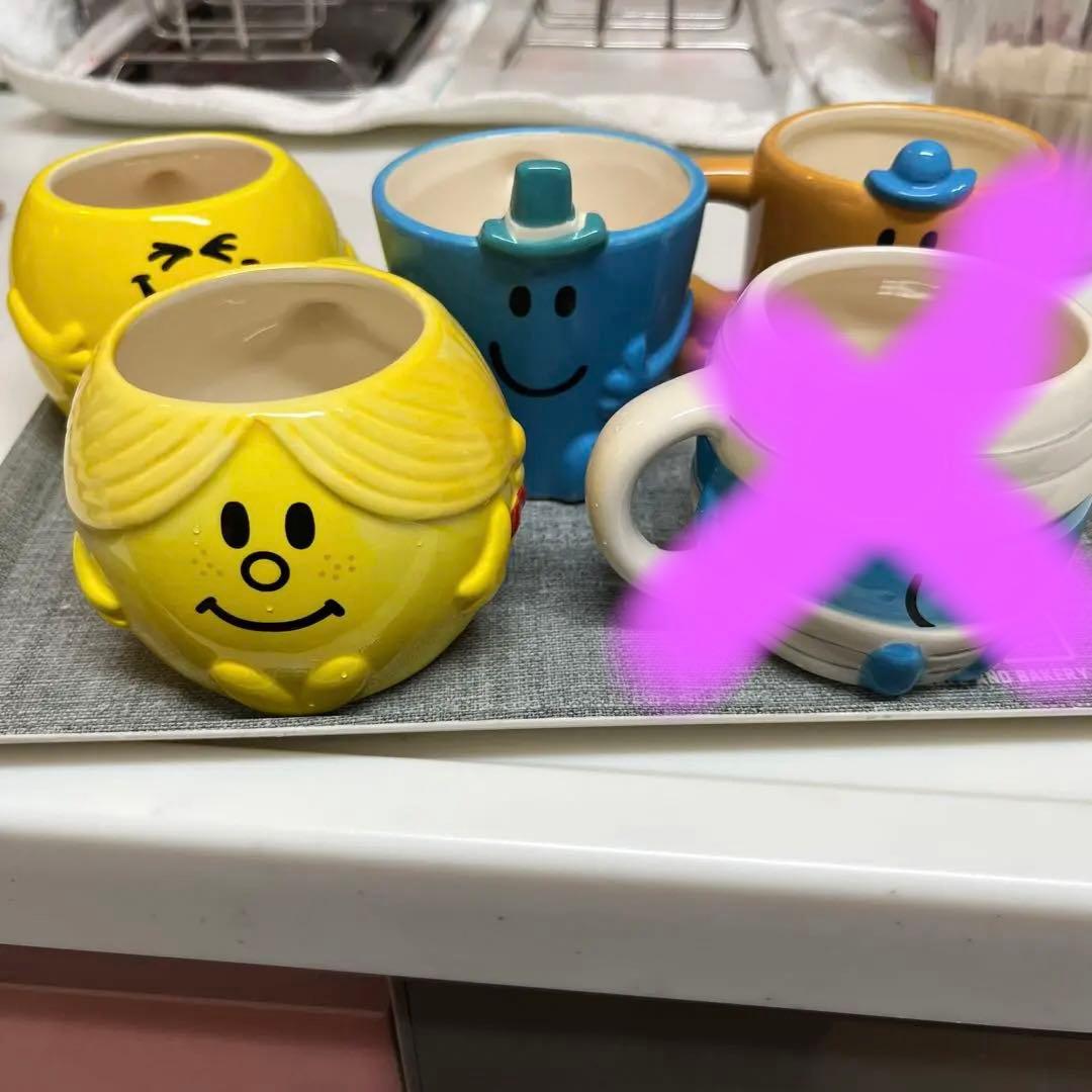 レア ミスターメン リトルミス マグカップ 4個セット