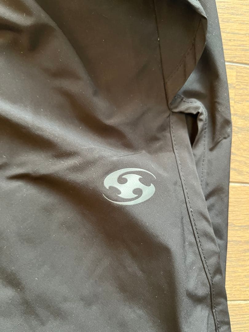 SAN SAN GEAR 24ss 変形ナイロンパンツ　ブラック