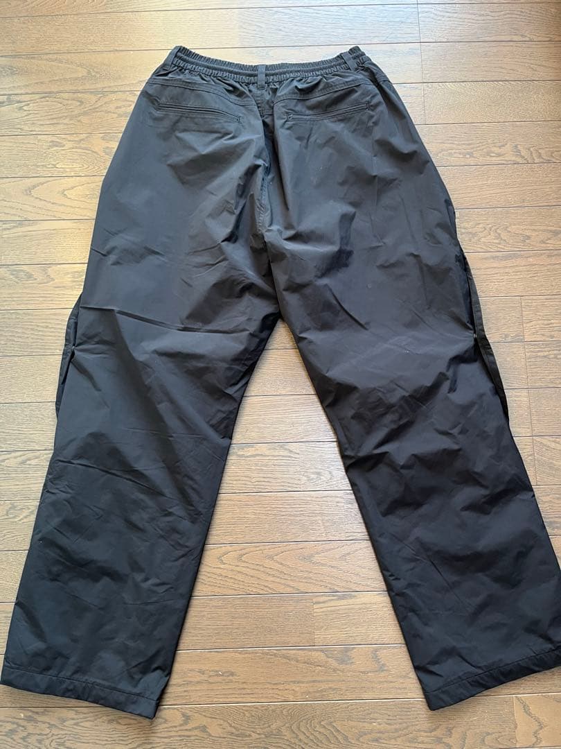 SAN SAN GEAR 24ss 変形ナイロンパンツ　ブラック