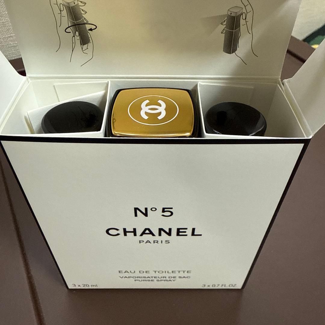 CHANEL N°5 パーススプレーセット 3本