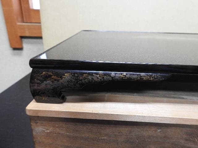 富士山蒔絵平卓　保存箱　MA289