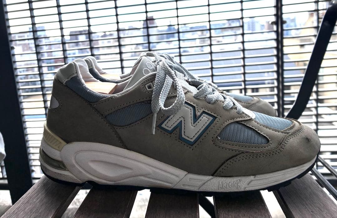 New Balance 990V2 ニューバランス990 スティールブルー