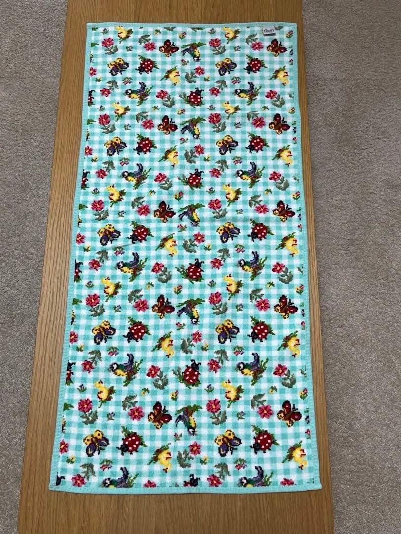 フェイラー　限定ハイジチェックタオル　グリーン