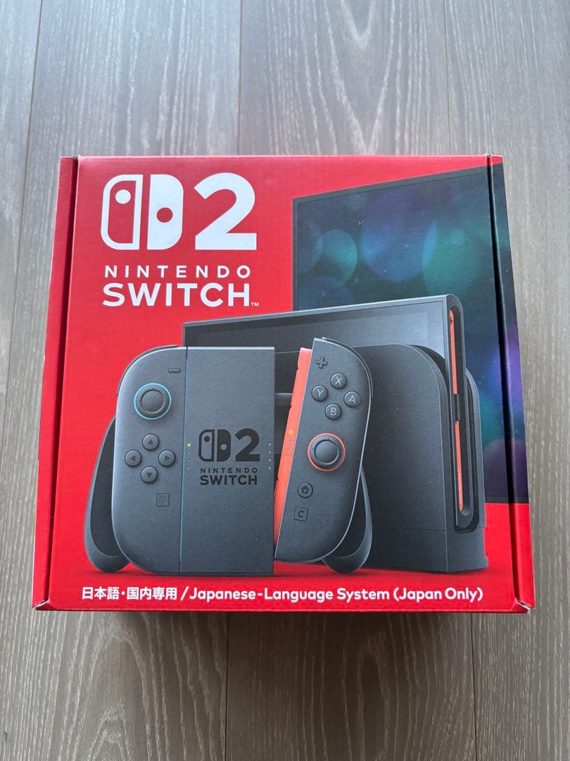 Nintendo Switch 2 日本語専用 本体(新品未使用)本日発送可能！