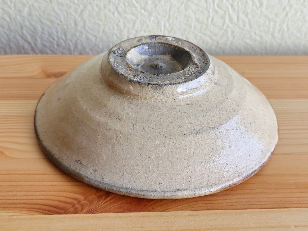 【専用】鈴木照雄 栗駒陣ヶ森窯 鉄絵五寸皿　2枚セット民藝