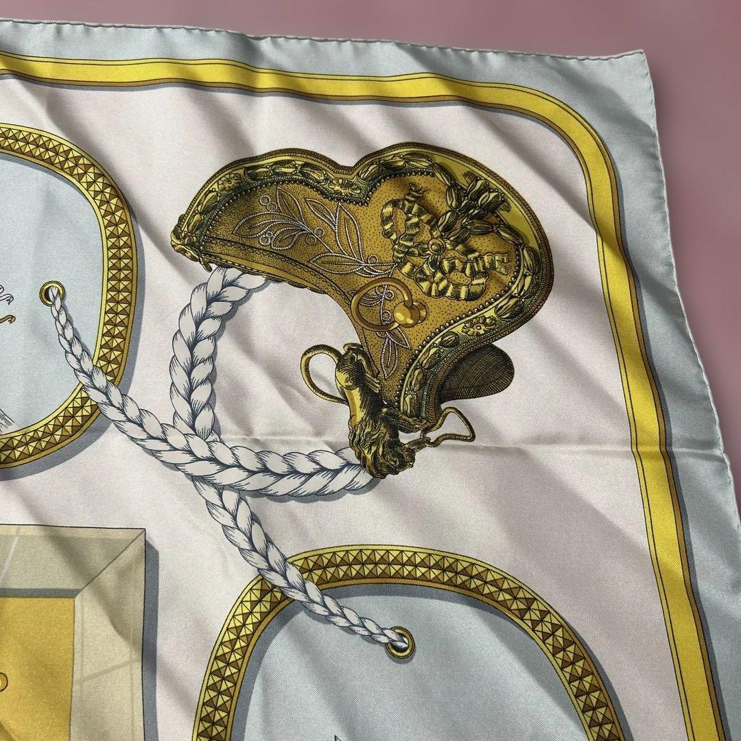 エルメス スカーフ美品 カレ　盛装の馬