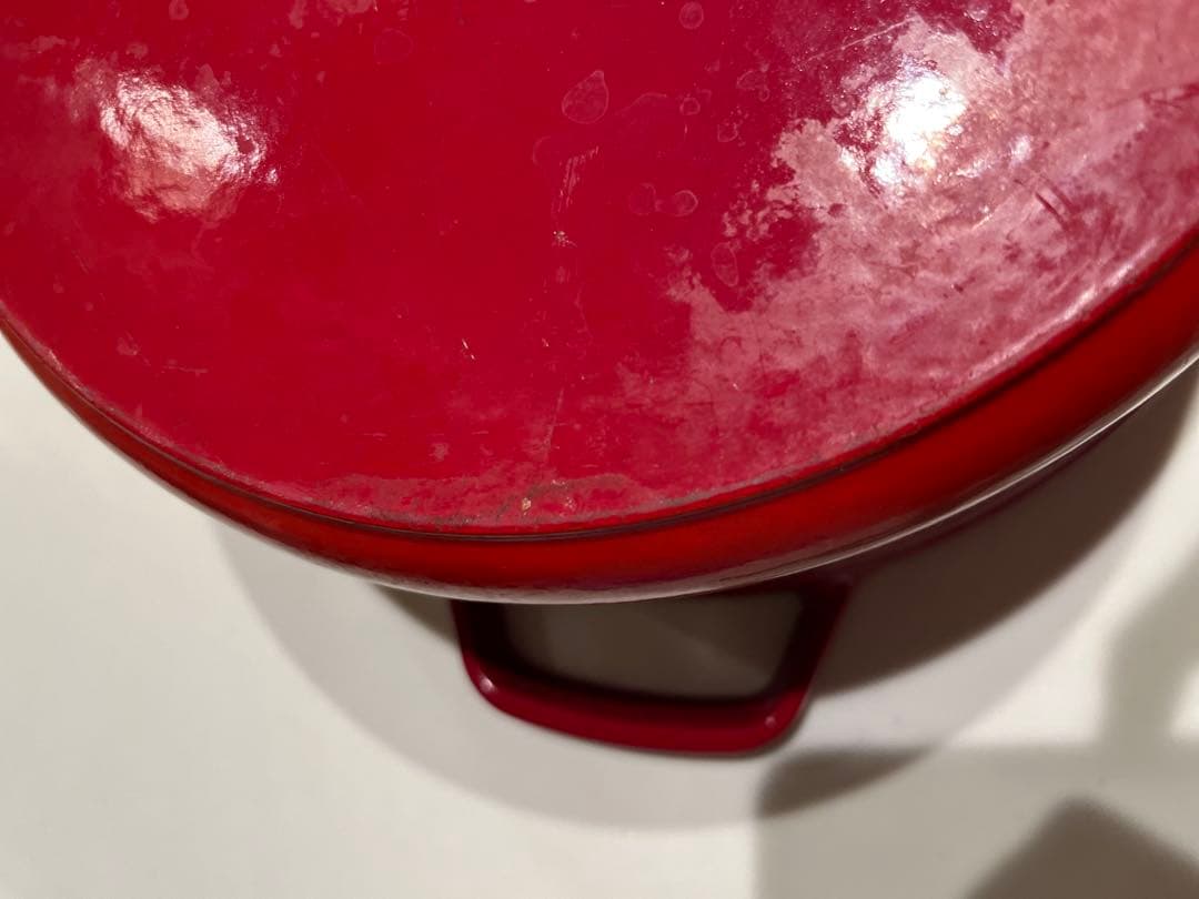 STAUB ラ・ココット 両手鍋 10.5インチ レッド