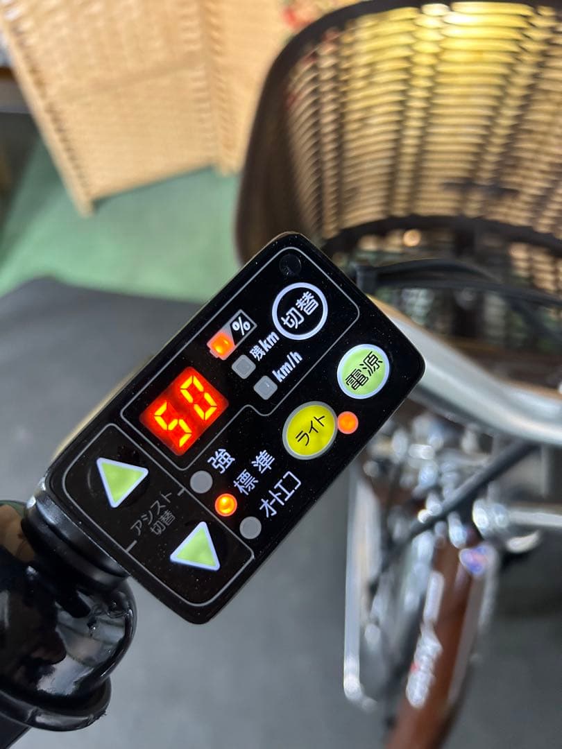 No.266ブリジストンA44電動アシスト自転車ASSISTA整備済み26インチ