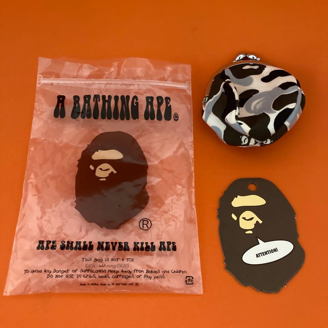 アベイシングエイプ　永楽屋コラボ　がま口　新品未使用　ABC camo 京都限定