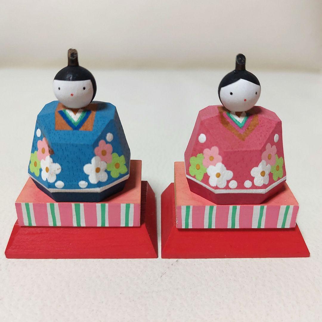 ◆南雲 伊予一刀彫 雛人形 三人官女 五人囃子 花の宴 お雛様