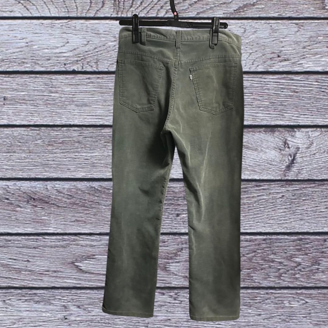 80s Levi's リーバイス 519 コーデュロイ　ダークグリーン USA製