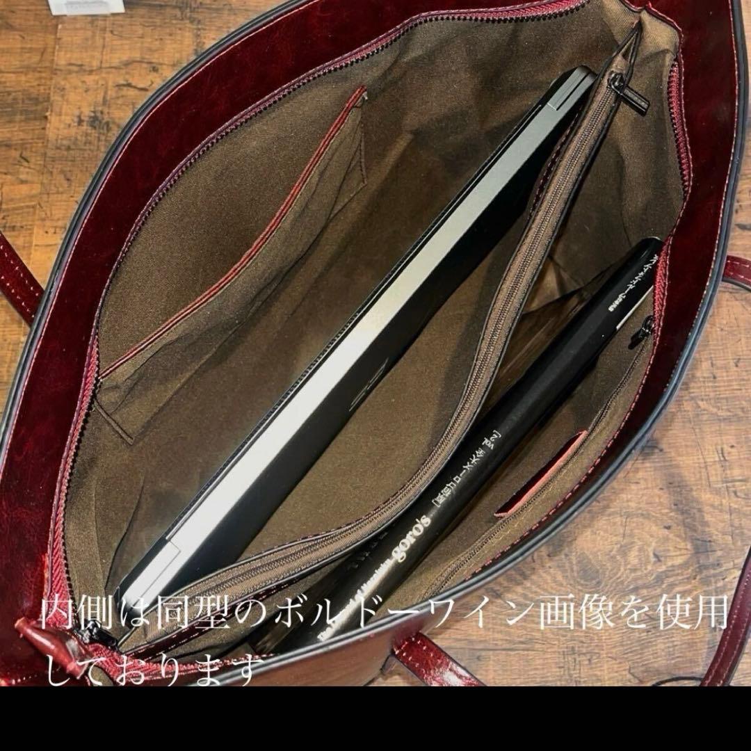 ゆ*ぅ様 トートバッグ 本革 ハンドバッグ メンズ 鞄 ビジネス 牛革 A4サイ