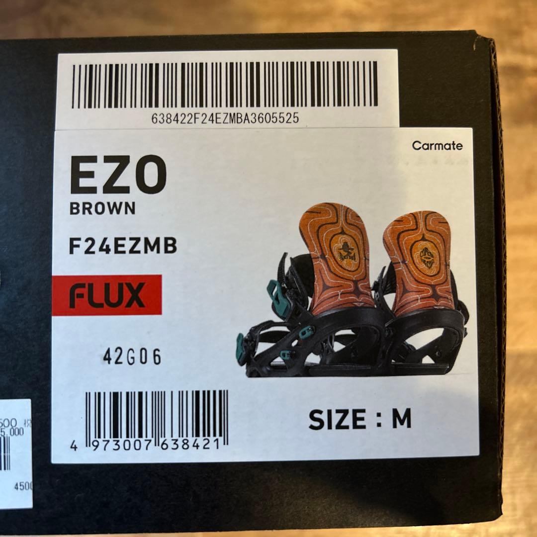 【新品未使用】FLUX EZO 24-25モデル Mサイズ