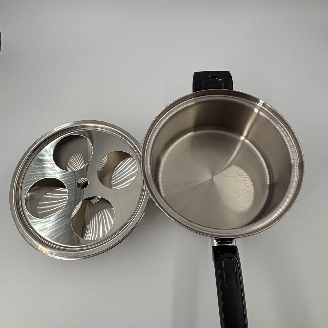 未使用 キッチンライフ 5-ply 鍋セット ステンレス多層 鍋