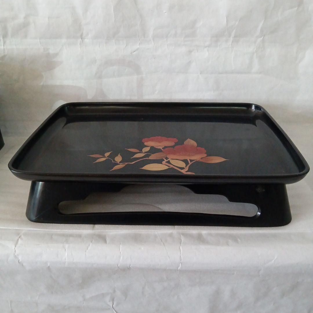 漆塗り　屠蘇器セット　天然木