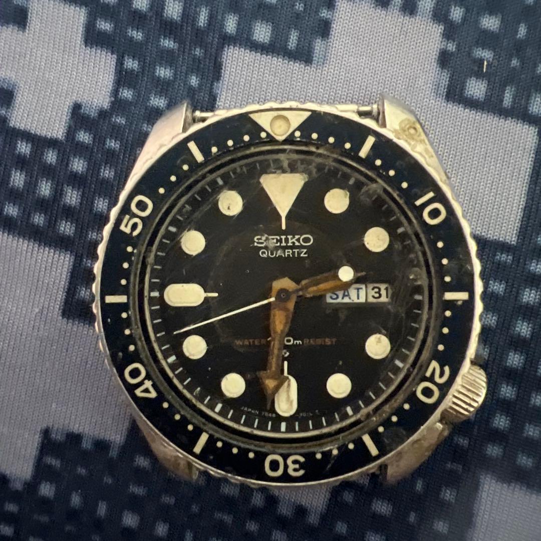ビンテージ　SEIKO ダイバー　100m 7548-7000 ジャンク