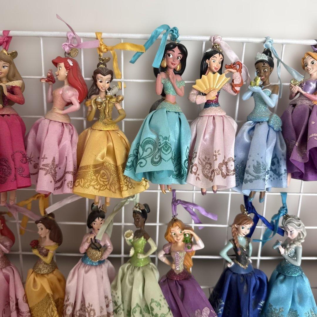 ディズニープリンセス　オーナメント24体