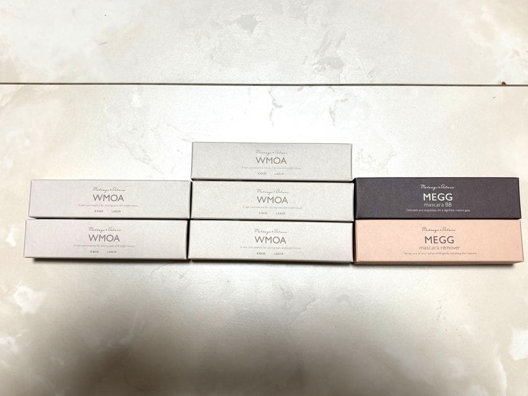 【新品未使用】WMOA まつ毛美容液 5本セットおまけ付き