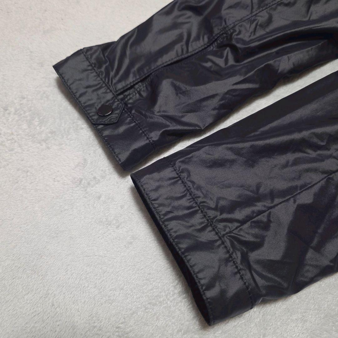 美品 ヒューゴボス ナイロン ライダース XL 赤タグ パンチング