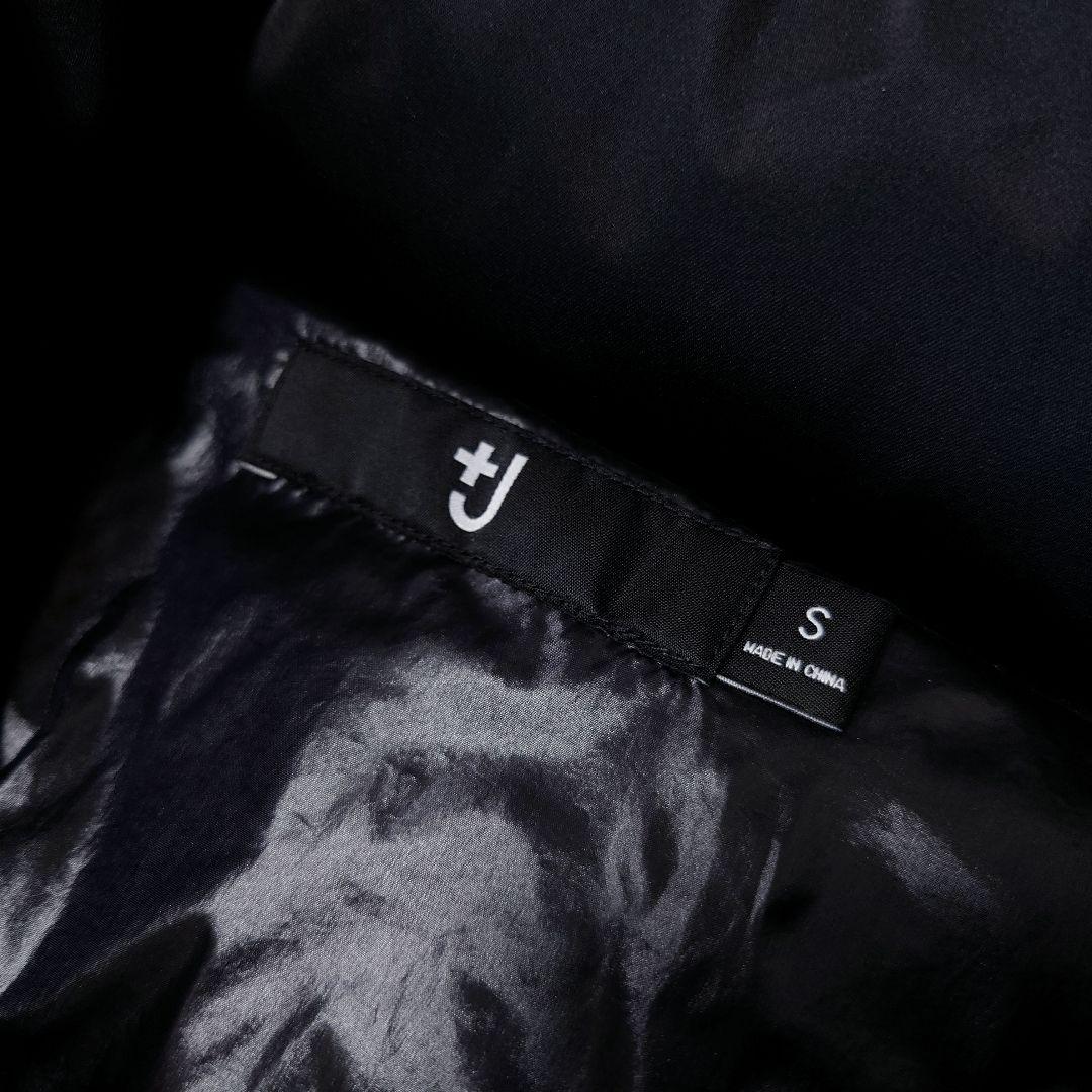 極美品 UNIQLO +J ダウンボリュームジャケット ブラック レディース