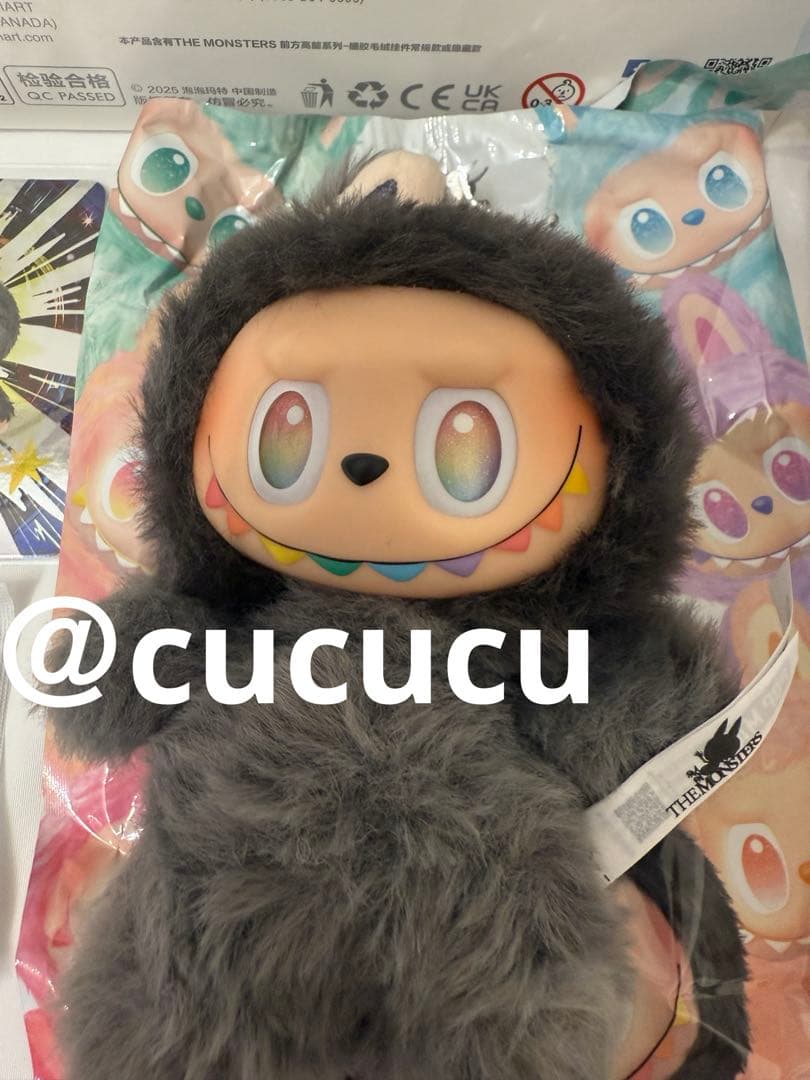 正規 LABUBU ラブブ シークレット ID 本我 マスコット ぬいぐるみ