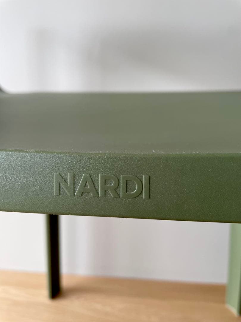 2脚セット！イタリア NARDI トリルアームチェアー アウトドア椅子
