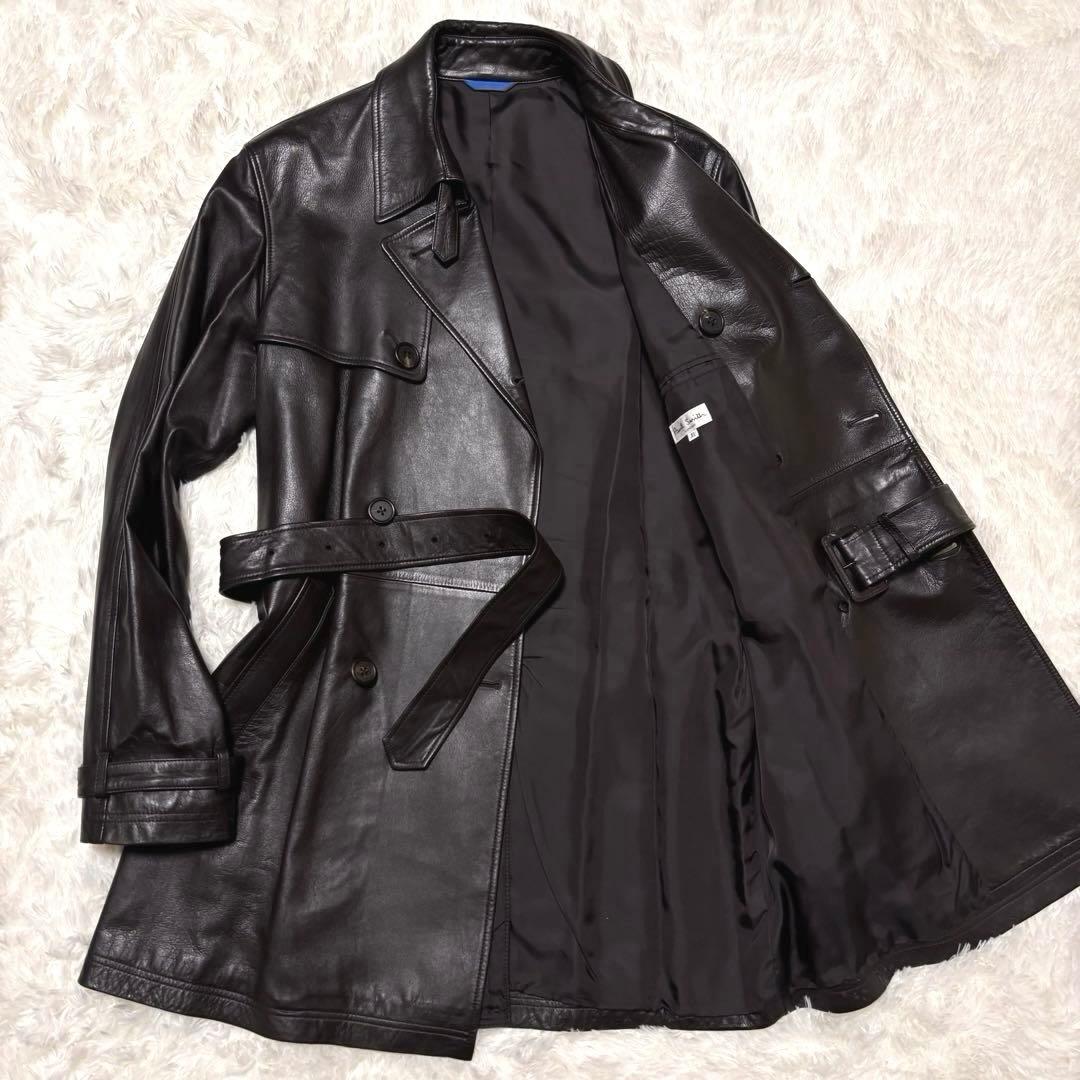 JIMIーDORIX　ポールスミス　トレンチコート　シープスキン　ブラウン