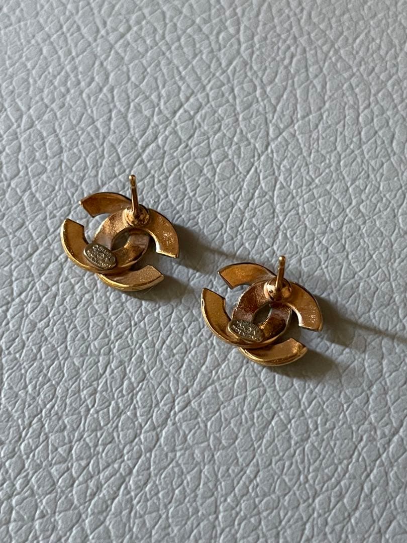 ☆希少 美品☆CHANEL シャネル ココマーク ゴールド ピアス