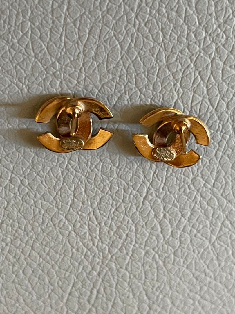 ☆希少 美品☆CHANEL シャネル ココマーク ゴールド ピアス