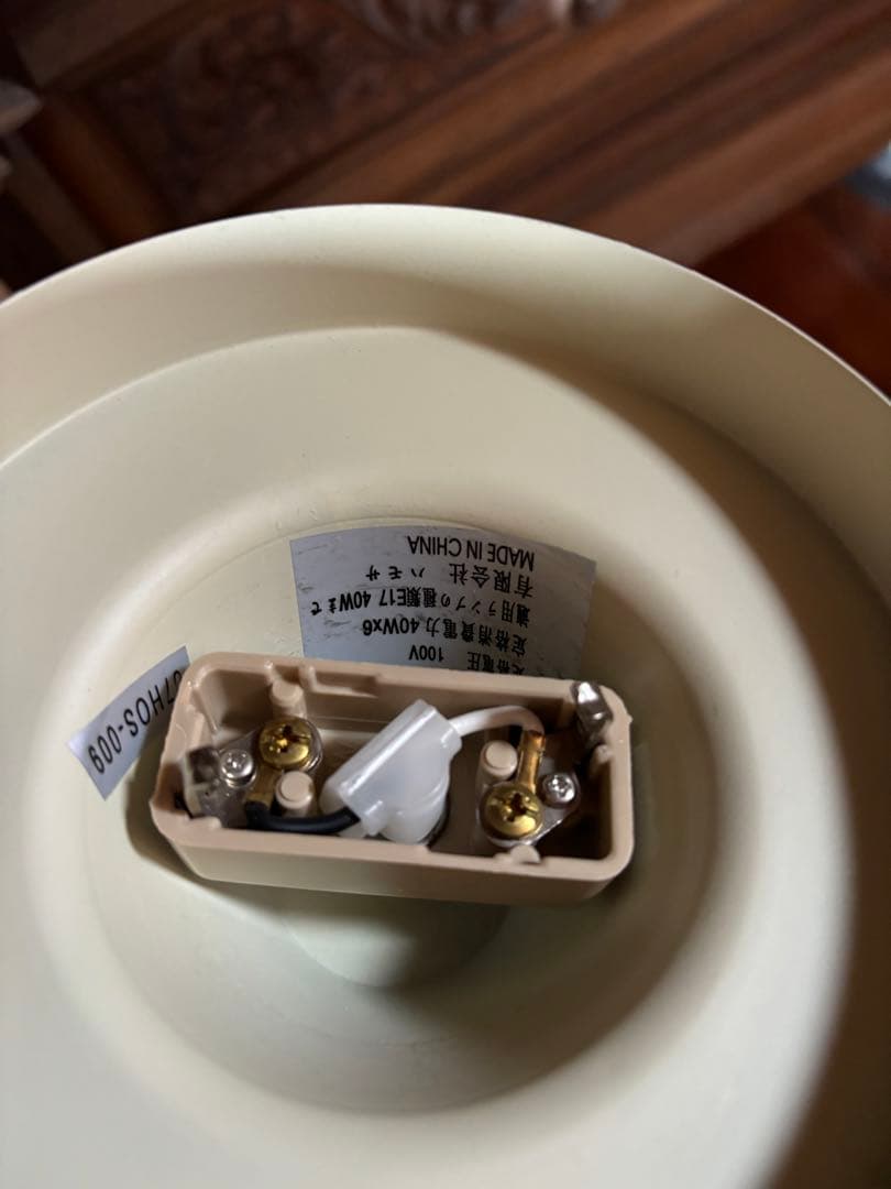 アンティーク風シャンデリア
