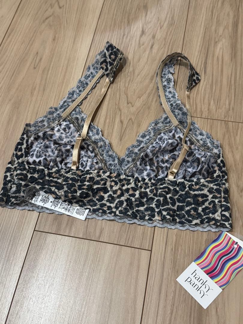 Hanky Panky ☆クラシック レオパード クロスオーバー ブラジャー