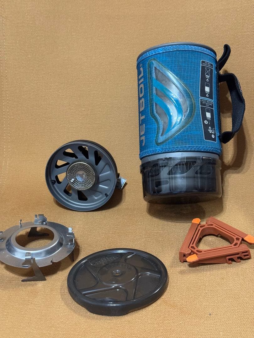 美品　JETBOIL 1L シングルバーナー　登山　ソロキャンプ
