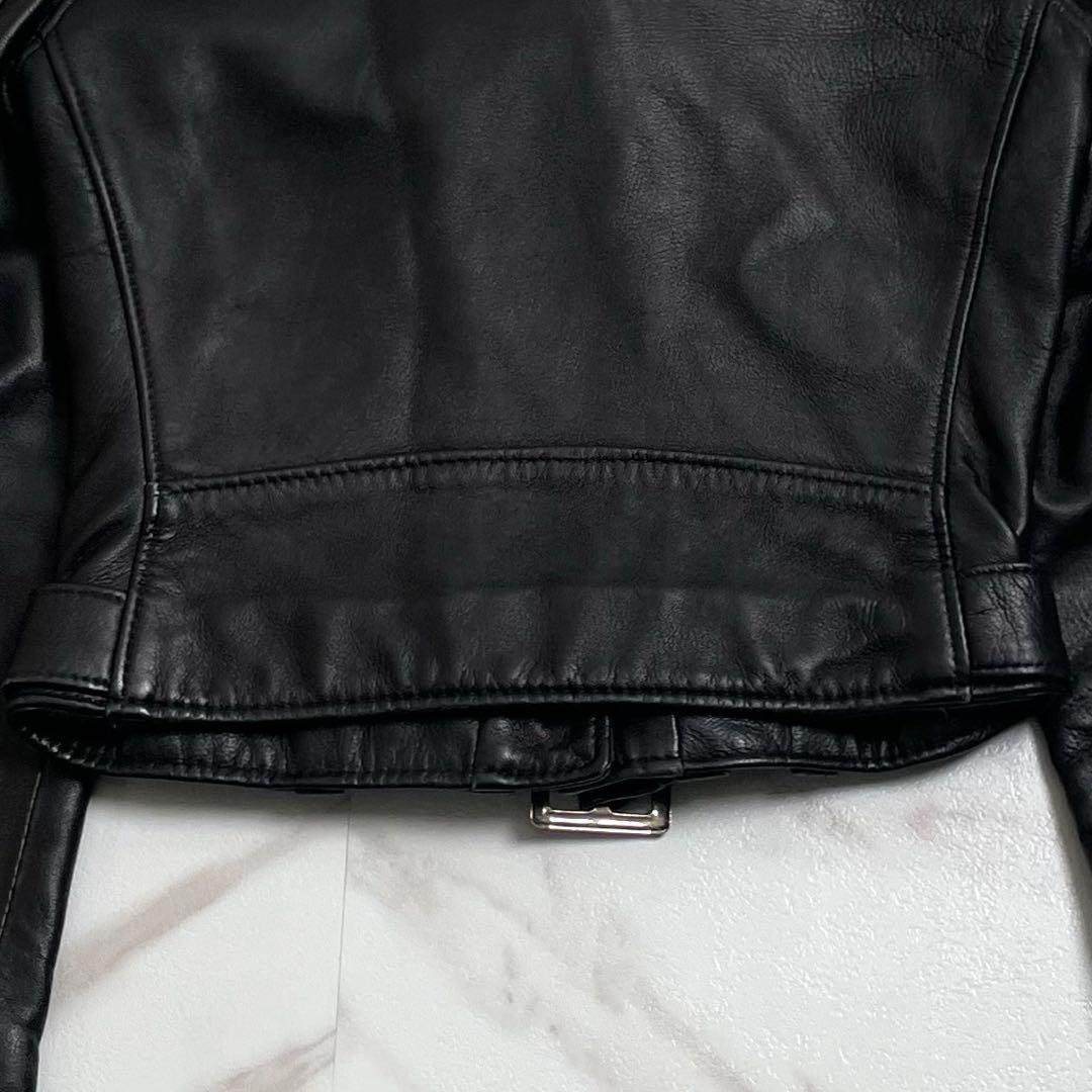 健康館即決さま　Schott ショット　レザージャケット　ダブル　ブラック