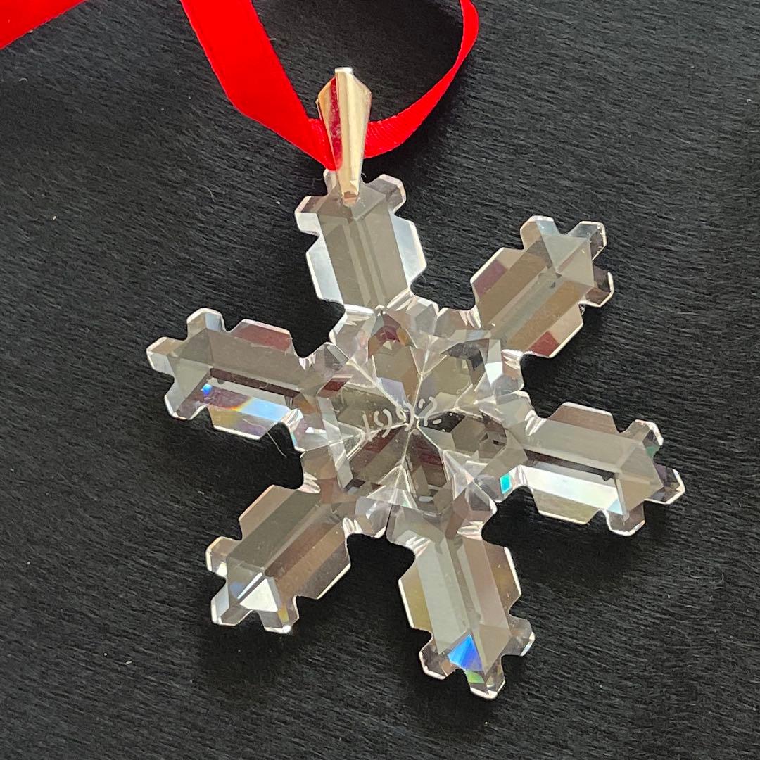 新品未使用【激レア】クリスマスオーナメント 1992年 雪の結晶 箱付きF