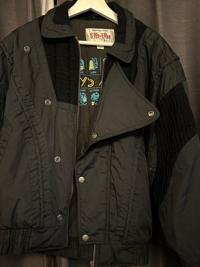 Vintage short bomber jacket blouson 短丈
