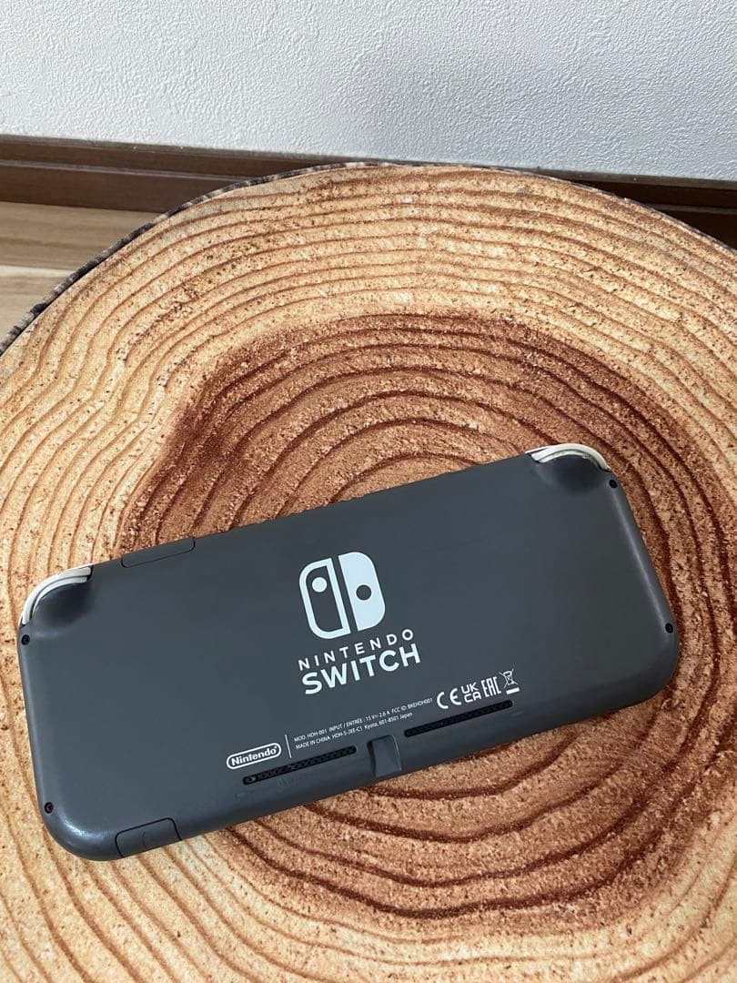 Nintendo Switch Lite グレー　本体のみ ①