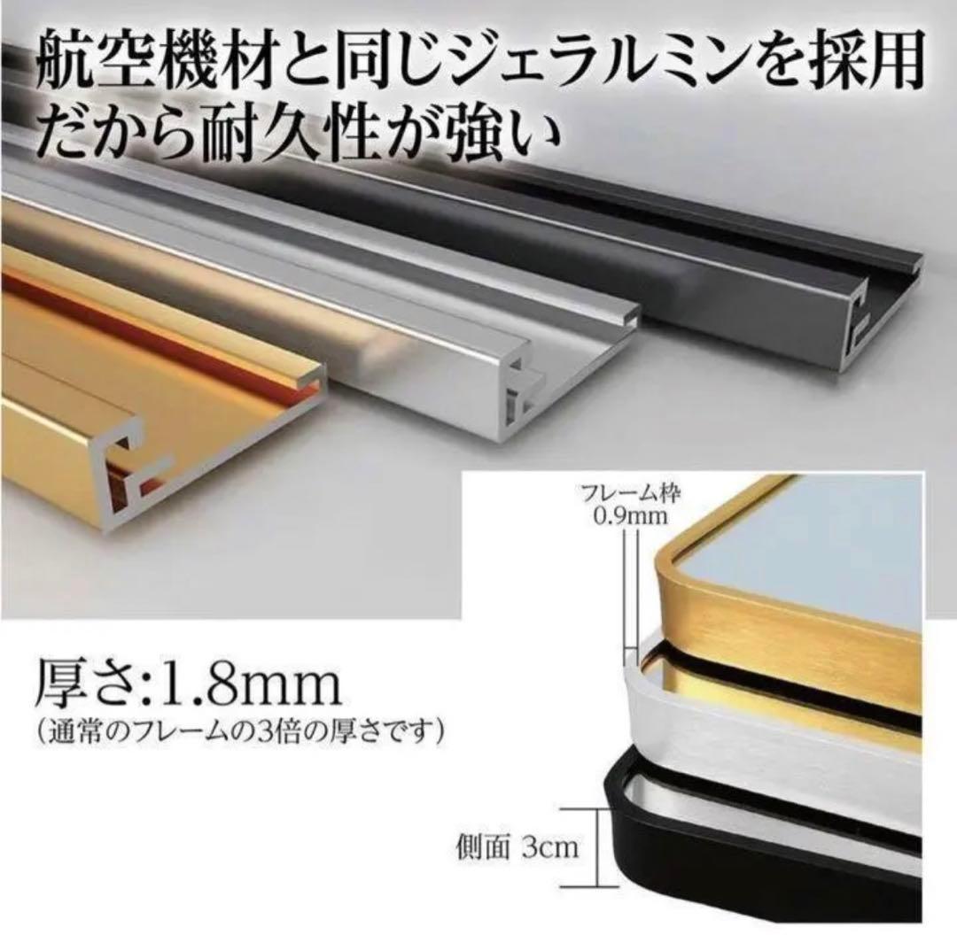 スタンドミラー アーチ型 ブラック 160cmx50cm 全身鏡 壁掛け 姿見