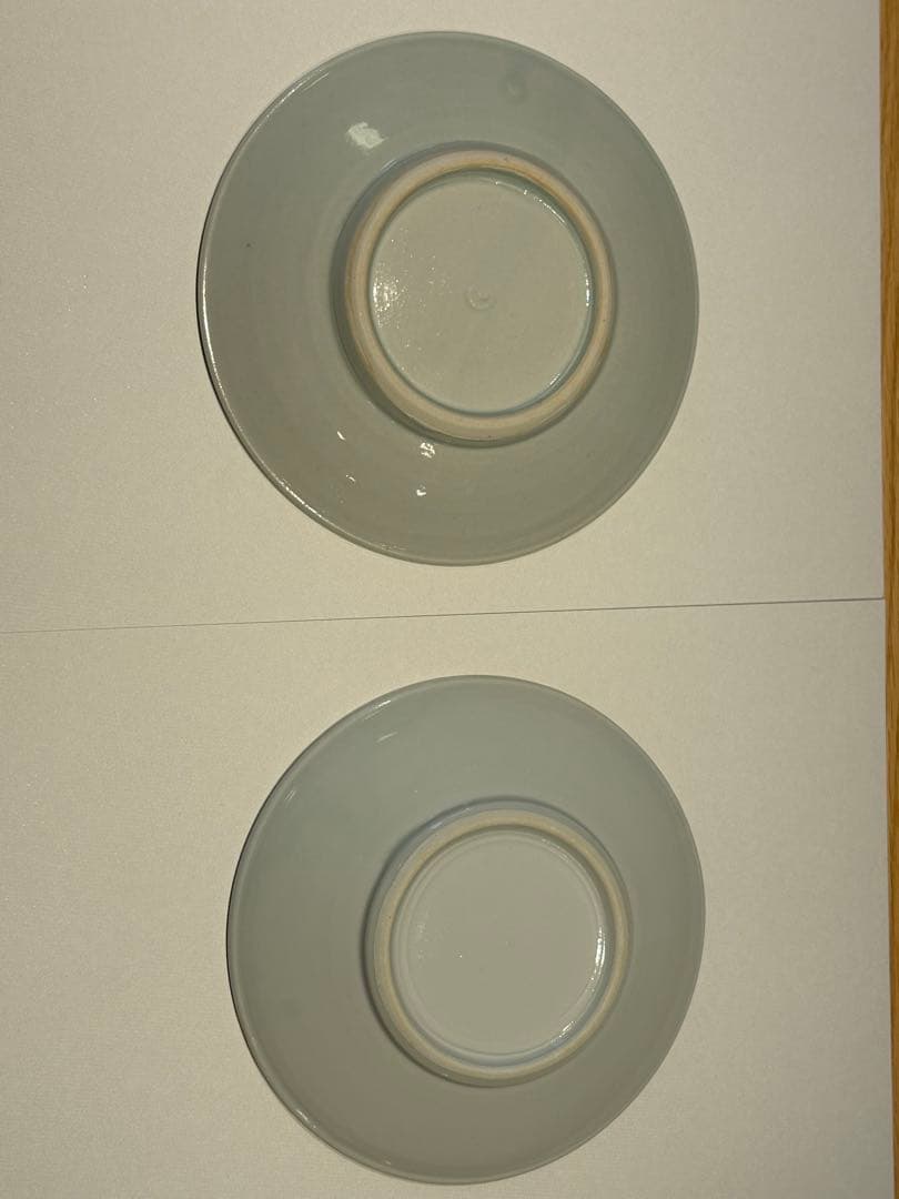 伊藤聡信さん 色絵 ５寸皿 ２枚セット