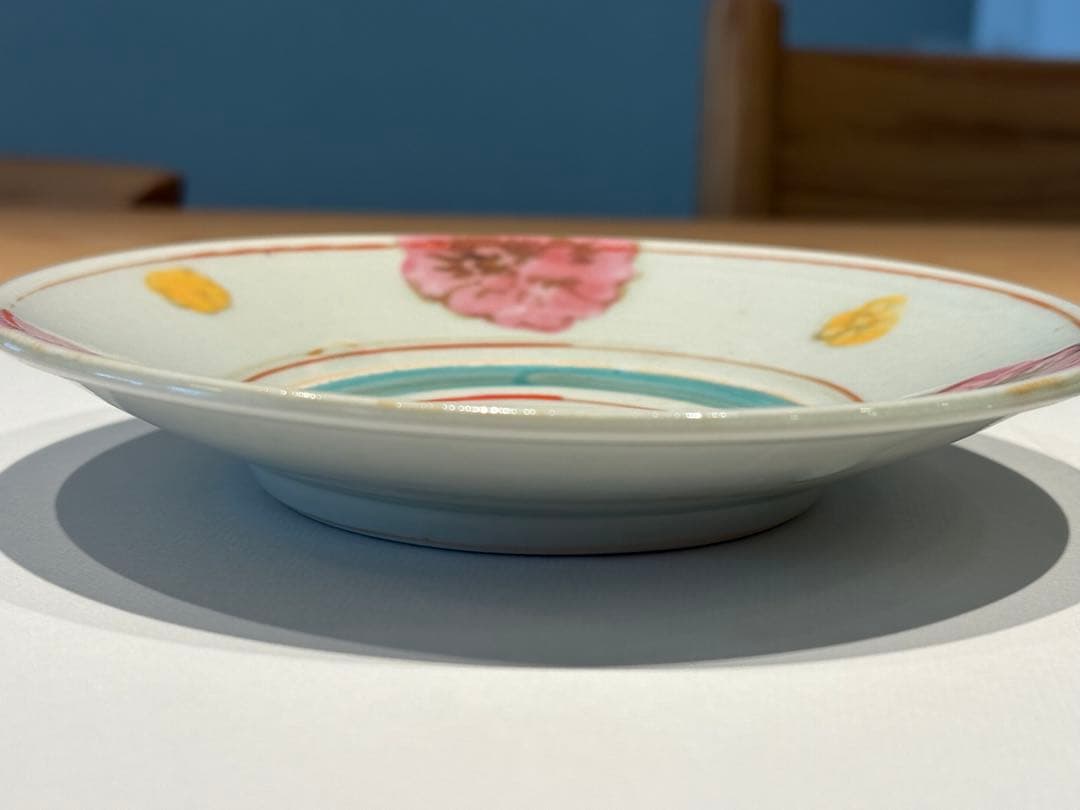 伊藤聡信さん 色絵 ５寸皿 ２枚セット