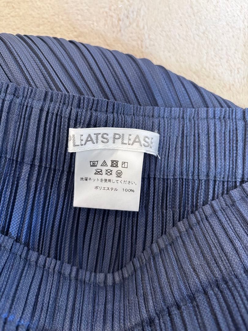超美品PLEATS PLEASE ミディアムロングスカート