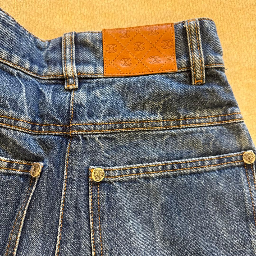 CHANEL デニムジーンズ サイズ34
