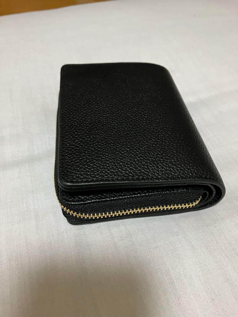 ハッシュタグ　ピュアシュリンクレザー　ミディアムウォレット