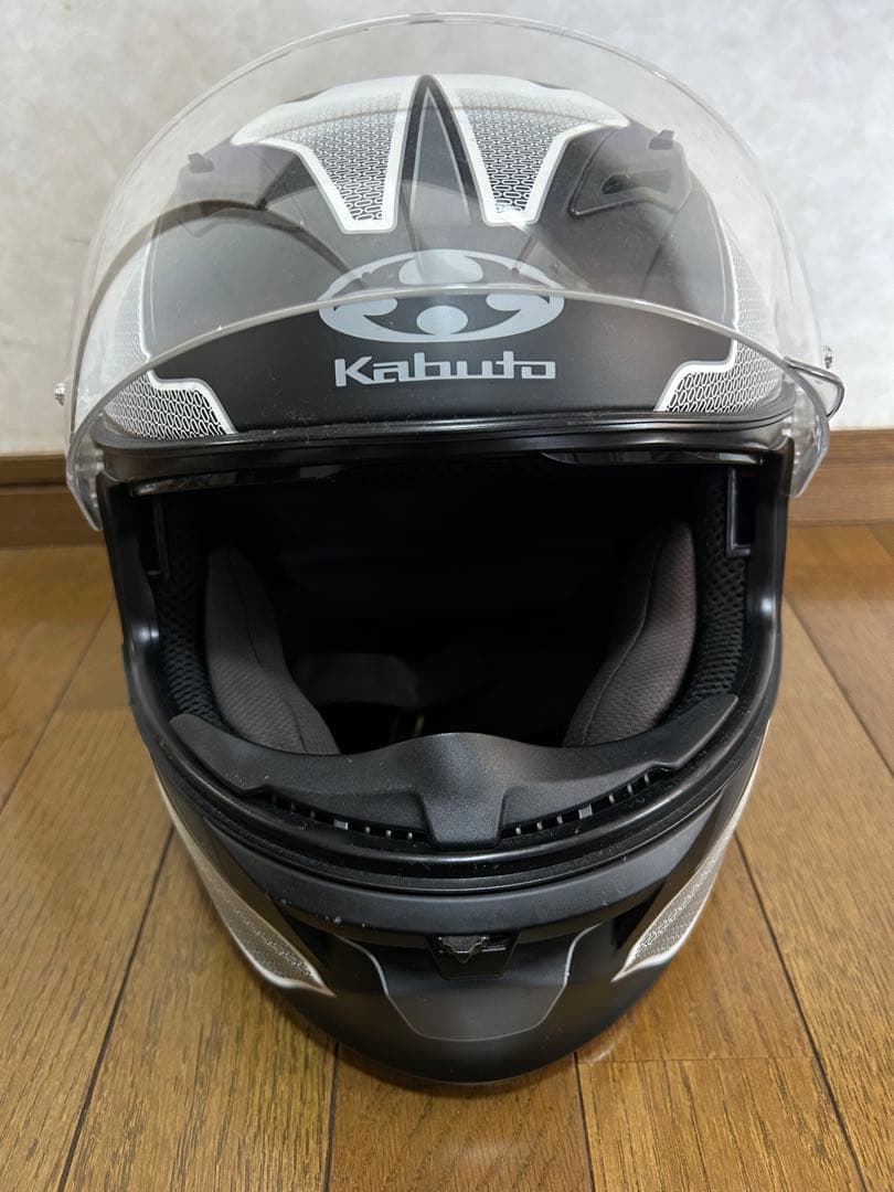 Kabuto kamui2 フルフェイスヘルメット ブラック/ホワイト