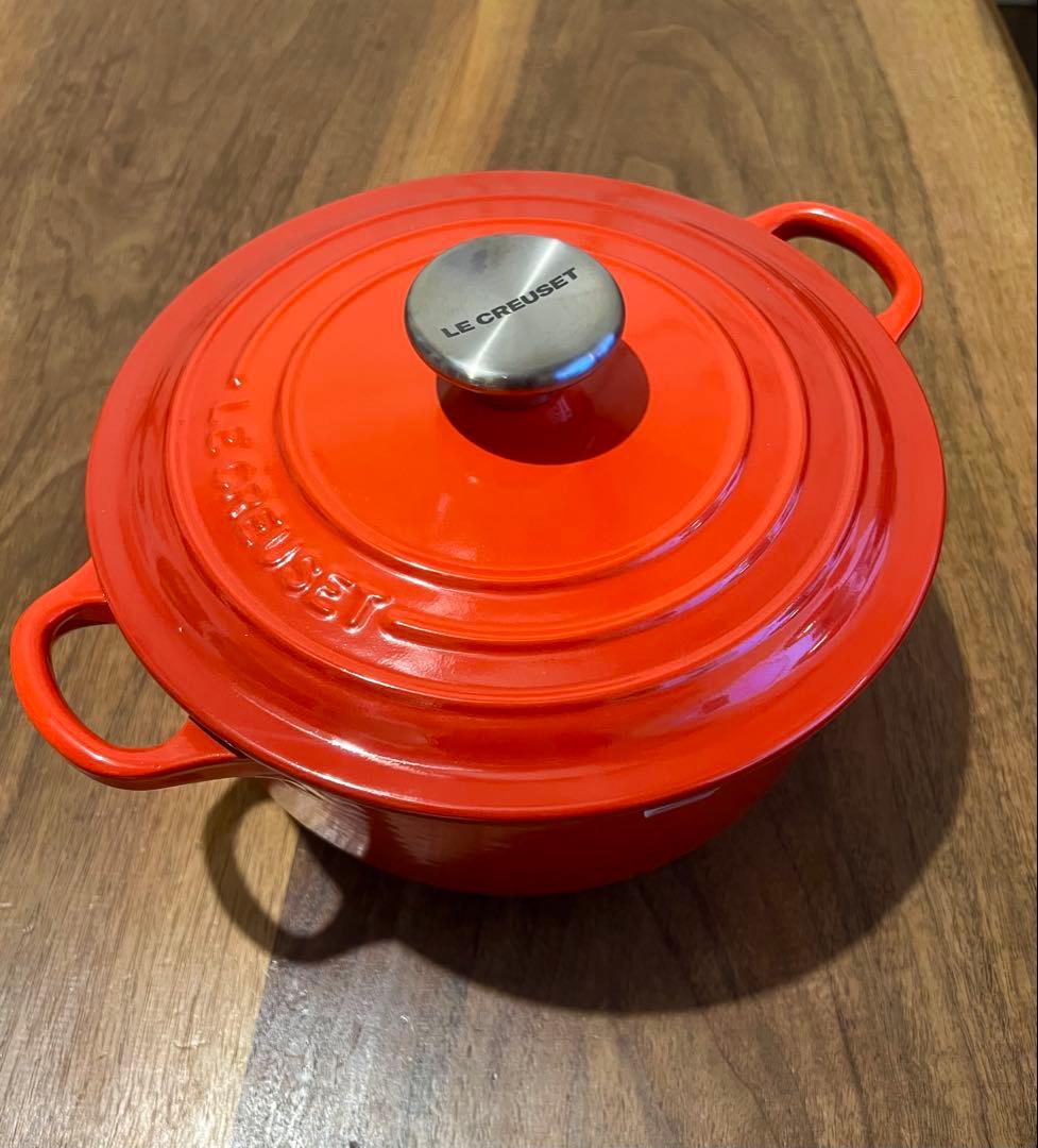 LE CREUSET ル・クルーゼ　両手鍋 ココット ロンド　20cm