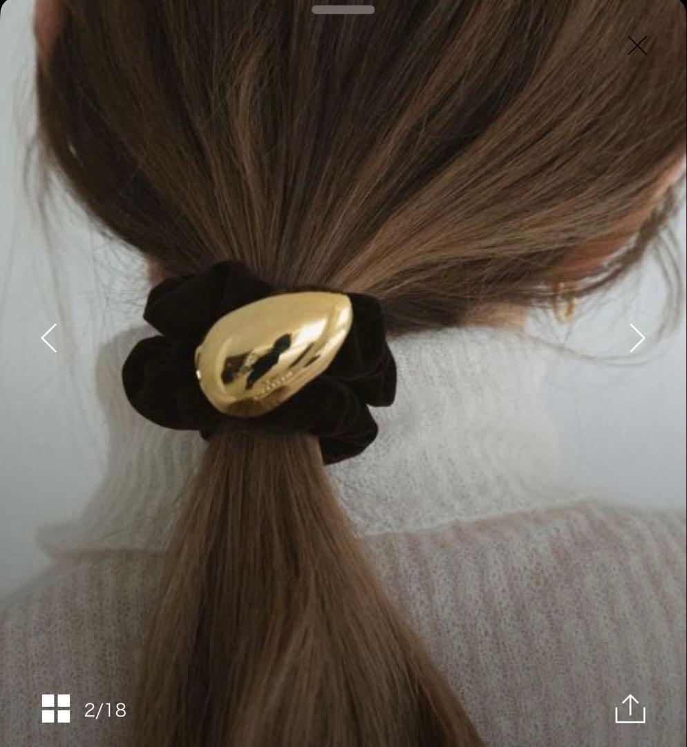 レチシア　LETICIA エッグベルベット シュシュ