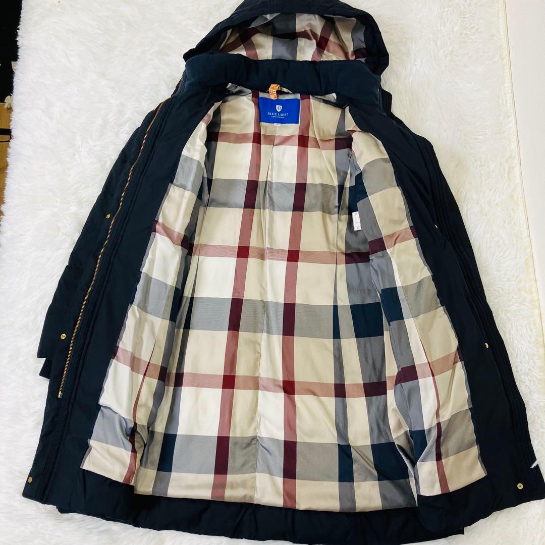 定価7.5万✨ブルーレーベルクレストブリッジ ダウンコート　ロング　2way